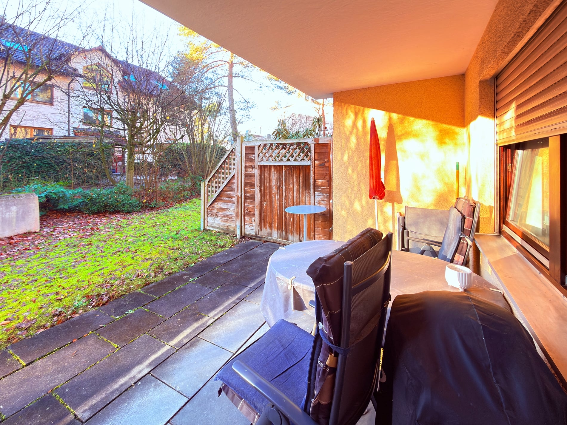 Renditestarke Kapitalanlage: 3-Zi-EG-Wohnung auf 82qm mit schöner Südterrasse und Tiefgaragen-SP