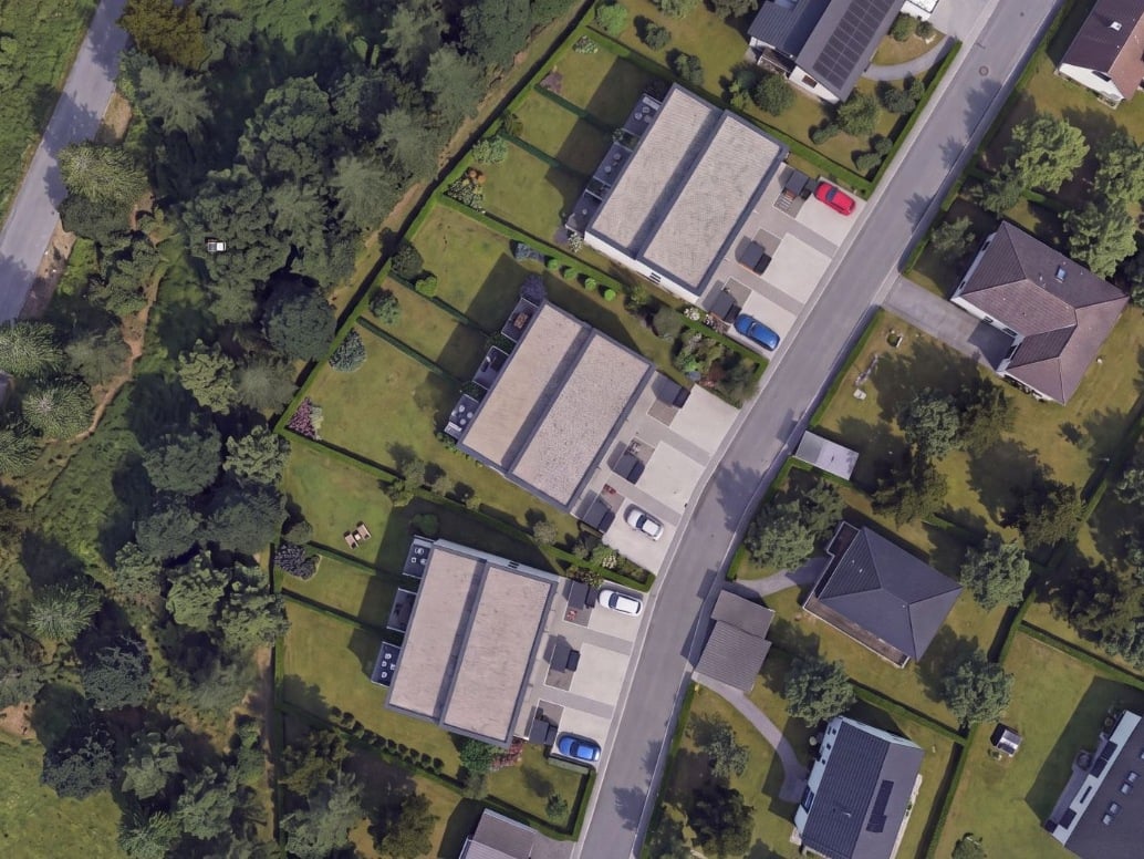 Baugrundstücke in Bestlage, Bauvorbescheid für 3 MFHs mit 18 Wohnungen für 1523qm Wohnfläche